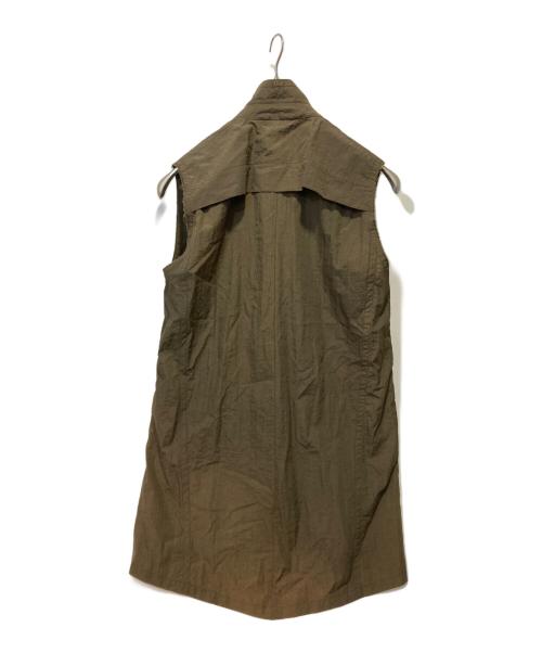 JULIUS（ユリウス）JULIUS (ユリウス) ナイロンベスト オリーブ サイズ:３の古着・服飾アイテム
