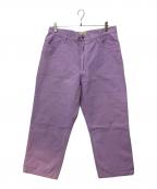 NEATニート）の古着「COTTON DUCK PANTS」｜バイオレット