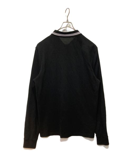 FRED PERRY（フレッドペリー）FRED PERRY (フレッドペリー) ロングスリーブポロシャツ ブラック サイズ:XLの古着・服飾アイテム