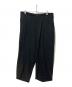 Yohji Yamamoto pour homme（ヨウジヤマモト プールオム）の古着「TA TUXEDO 12 TUCKS PANTS」｜ブラック