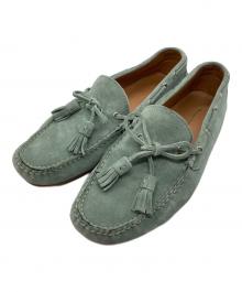 POLO RALPH LAUREN（ポロ・ラルフローレン）の古着「スウェードタッセルドライバー」｜グリーン