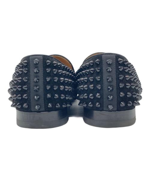 Christian Louboutin（クリスチャン・ルブタン）Christian Louboutin (クリスチャン・ルブタン) タッセルローファー ブラック サイズ:401/2の古着・服飾アイテム