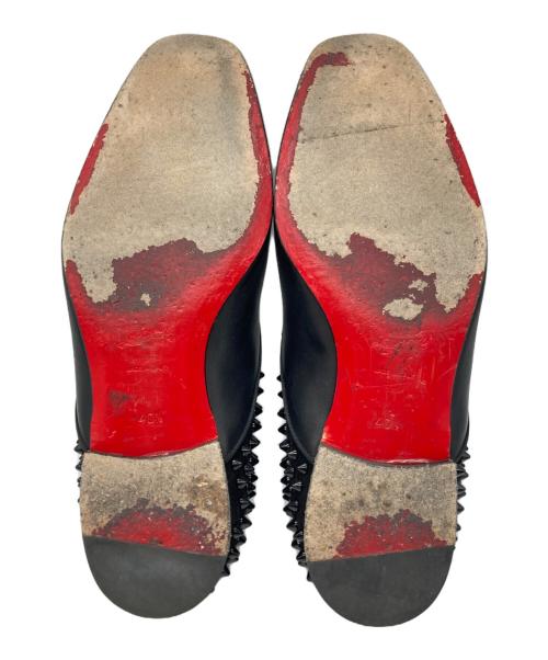 Christian Louboutin（クリスチャン・ルブタン）Christian Louboutin (クリスチャン・ルブタン) タッセルローファー ブラック サイズ:401/2の古着・服飾アイテム