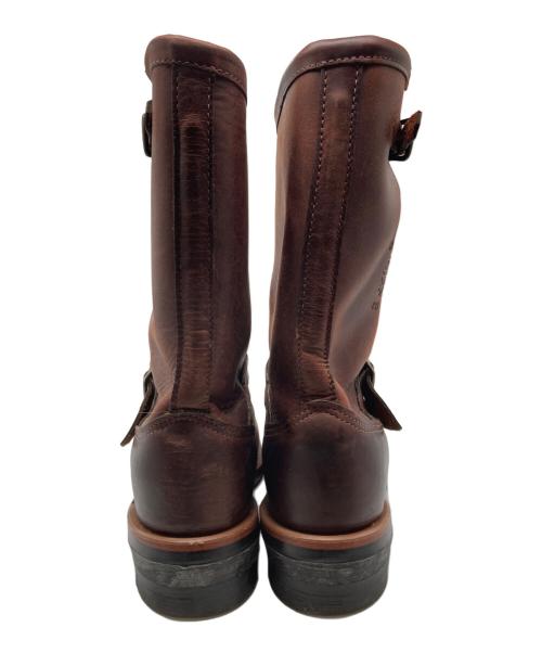 CHIPPEWA（チペワ）CHIPPEWA (チペワ) エンジニアワークブーツ ブラウン サイズ:8 1/2の古着・服飾アイテム