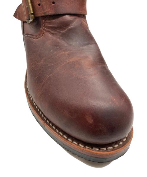 CHIPPEWA（チペワ）CHIPPEWA (チペワ) エンジニアワークブーツ ブラウン サイズ:8 1/2の古着・服飾アイテム