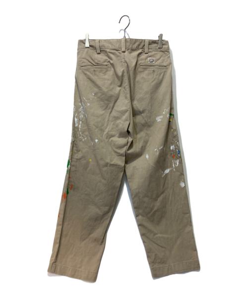 POLO RALPH LAUREN（ポロ・ラルフローレン）POLO RALPH LAUREN (ポロ・ラルフローレン) ペンキチノパンツ ベージュ サイズ:28の古着・服飾アイテム