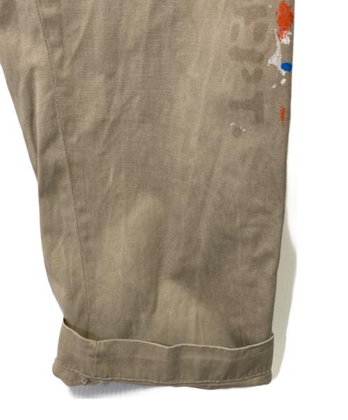 POLO RALPH LAUREN（ポロ・ラルフローレン）POLO RALPH LAUREN (ポロ・ラルフローレン) ペンキチノパンツ ベージュ サイズ:28の古着・服飾アイテム