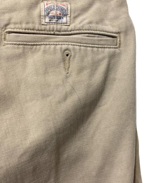 POLO RALPH LAUREN（ポロ・ラルフローレン）POLO RALPH LAUREN (ポロ・ラルフローレン) ペンキチノパンツ ベージュ サイズ:28の古着・服飾アイテム