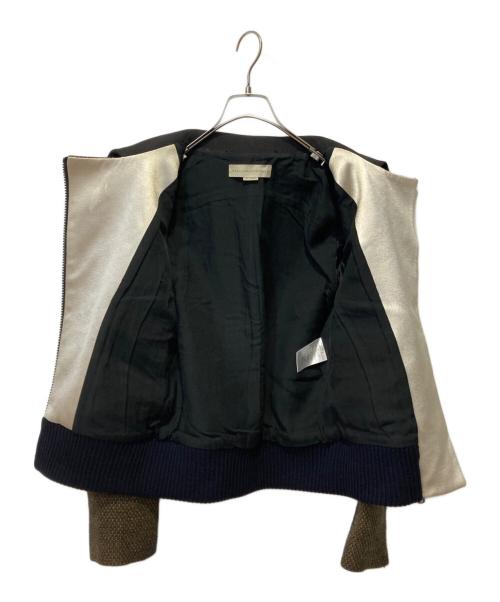 STELLA McCARTNEY（ステラマッカートニー）STELLA McCARTNEY (ステラマッカートニー) ライダースジャケット ブラウン サイズ:Ｍの古着・服飾アイテム