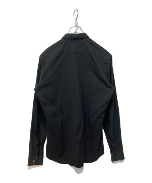PRADA（プラダ）PRADA (プラダ) 比翼シャツ ブラック サイズ:42の古着・服飾アイテム