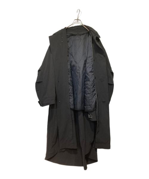 ZUCCA（ズッカ）ZUCCA (ズッカ) 3wayアウター/コート ブラック サイズ:Ｍの古着・服飾アイテム