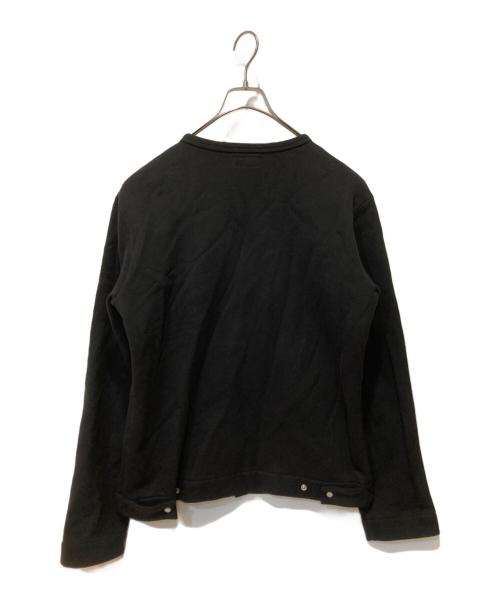 agnes b homme（アニエスベーオム）agnes b homme (アニエスベーオム) カーディガン ブラック サイズ:２の古着・服飾アイテム