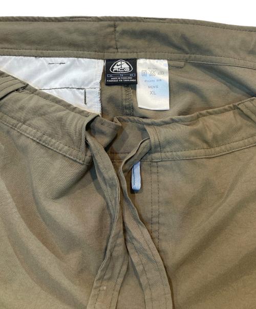 NIKE ACG（ナイキエーシージー）NIKE ACG (ナイキエーシージー) カーゴパンツ オリーブ サイズ:XLの古着・服飾アイテム