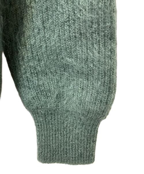 BATONER（バトナ―）BATONER (バトナ―) キッズモヘアシグネチャークルーネック ブルー サイズ:2の古着・服飾アイテム