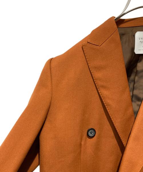 UNITED TOKYO（ユナイテッドトーキョー）UNITED TOKYO (ユナイテッドトーキョー) ダブルジャケット ブラウン サイズ:2の古着・服飾アイテム