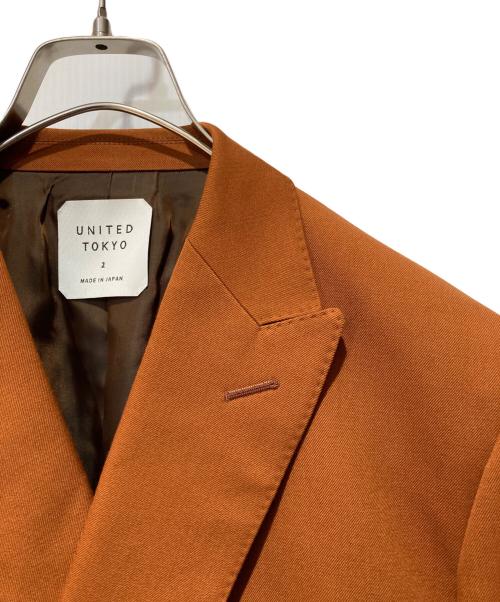 UNITED TOKYO（ユナイテッドトーキョー）UNITED TOKYO (ユナイテッドトーキョー) ダブルジャケット ブラウン サイズ:2の古着・服飾アイテム