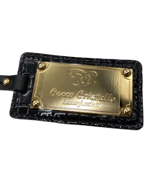 cocco cristallo（コッコクリスターロ）cocco cristallo (コッコクリスターロ) ハンドバッグ ブラックの古着・服飾アイテム