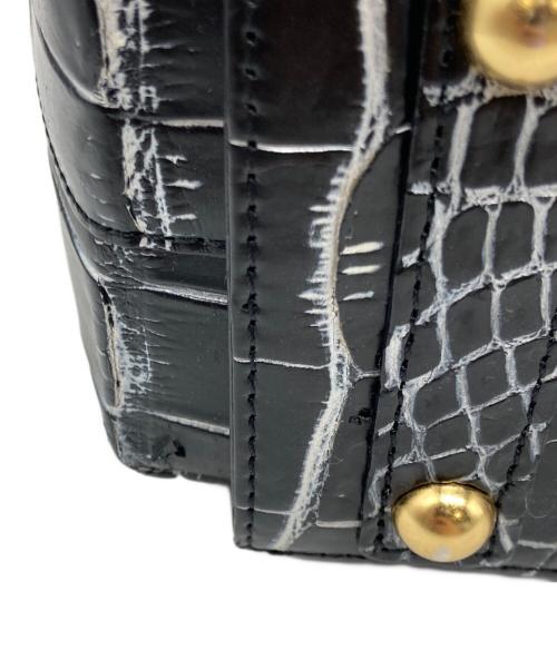 cocco cristallo（コッコクリスターロ）cocco cristallo (コッコクリスターロ) 2WAYハンドバッグ ブラックの古着・服飾アイテム