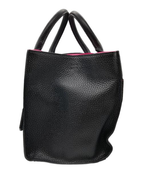 A.D.M.J.（エーディーエムジェイ）A.D.M.J. (エーディーエムジェイ) 2WAYハンドバッグ ブラックの古着・服飾アイテム