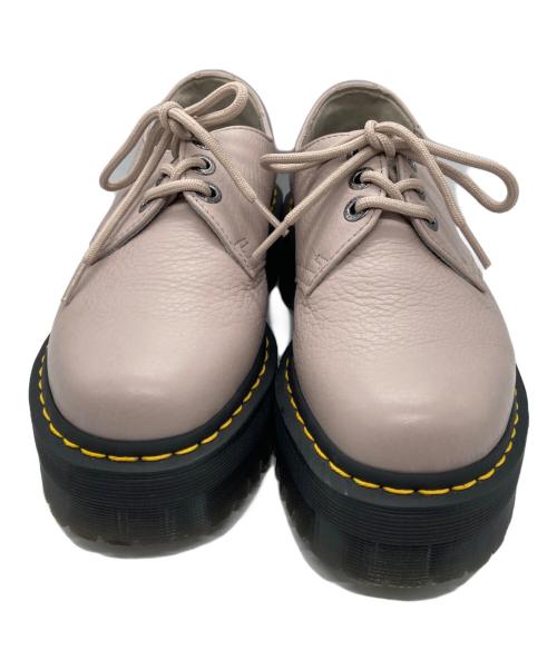 Dr.Martens（ドクターマーチン）Dr.Martens (ドクターマーチン) 3ホールレザーシューズ ピンクベージュ サイズ:UK6の古着・服飾アイテム