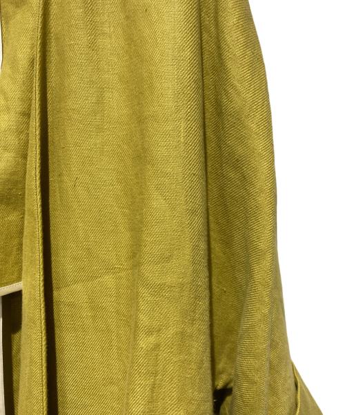CHAOS（カオス）Chaos (カオス) ハードマンカラーコート イエロー サイズ:Freeの古着・服飾アイテム