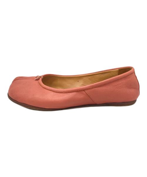 Maison Margiela（メゾンマルジェラ）Maison Margiela (メゾンマルジェラ) Tabiバレエシューズ ピンク サイズ:37の古着・服飾アイテム