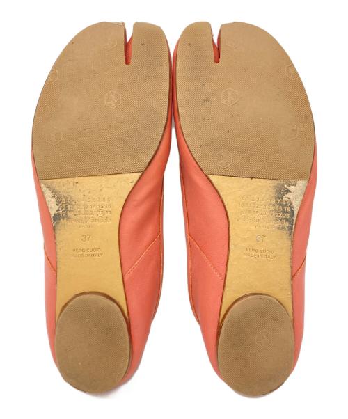 Maison Margiela（メゾンマルジェラ）Maison Margiela (メゾンマルジェラ) Tabiバレエシューズ ピンク サイズ:37の古着・服飾アイテム