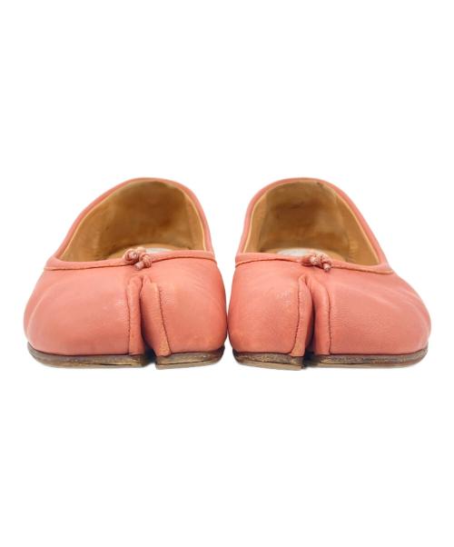 Maison Margiela（メゾンマルジェラ）Maison Margiela (メゾンマルジェラ) Tabiバレエシューズ ピンク サイズ:37の古着・服飾アイテム
