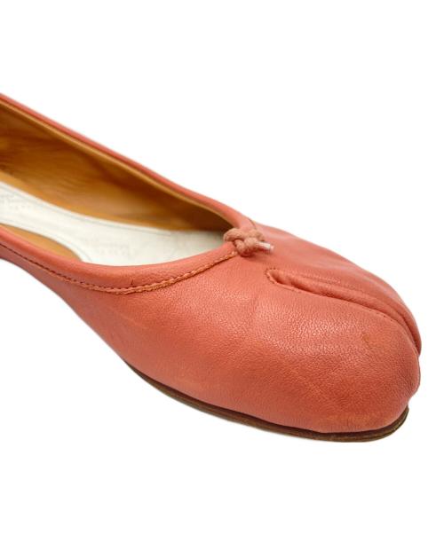 Maison Margiela（メゾンマルジェラ）Maison Margiela (メゾンマルジェラ) Tabiバレエシューズ ピンク サイズ:37の古着・服飾アイテム