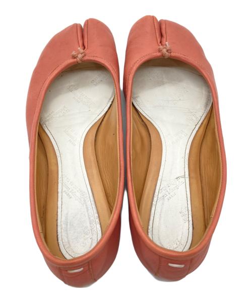 Maison Margiela（メゾンマルジェラ）Maison Margiela (メゾンマルジェラ) Tabiバレエシューズ ピンク サイズ:37の古着・服飾アイテム
