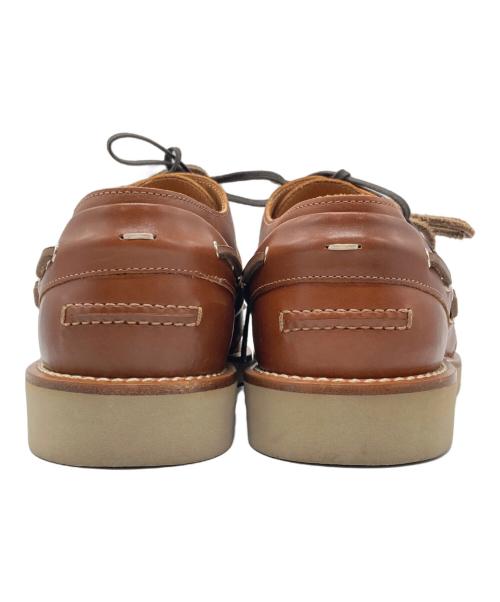 Maison Margiela（メゾンマルジェラ）Maison Margiela (メゾンマルジェラ) Stringate Spliced in pelle ブラウン サイズ:40の古着・服飾アイテム