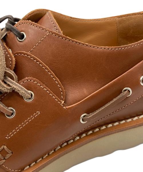 Maison Margiela（メゾンマルジェラ）Maison Margiela (メゾンマルジェラ) Stringate Spliced in pelle ブラウン サイズ:40の古着・服飾アイテム