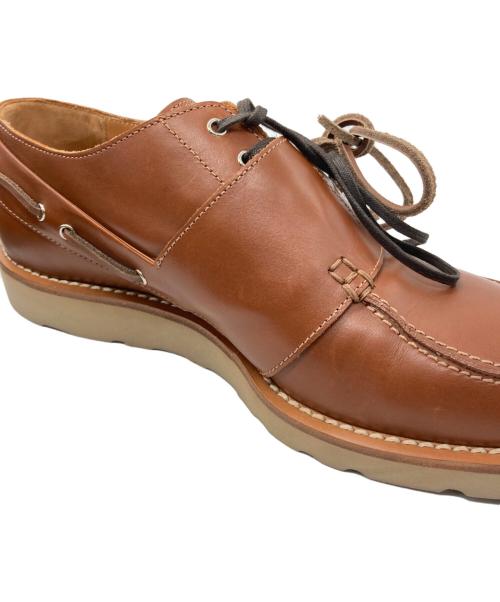 Maison Margiela（メゾンマルジェラ）Maison Margiela (メゾンマルジェラ) Stringate Spliced in pelle ブラウン サイズ:40の古着・服飾アイテム