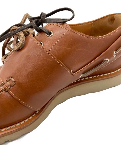 Maison Margiela（メゾンマルジェラ）Maison Margiela (メゾンマルジェラ) Stringate Spliced in pelle ブラウン サイズ:40の古着・服飾アイテム