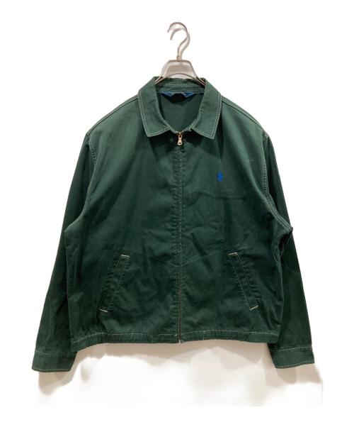POLO RALPH LAUREN（ポロ・ラルフローレン）POLO RALPH LAUREN (ポロ・ラルフローレン) スイングトップ グリーン サイズ:Lの古着・服飾アイテム