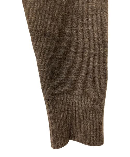 POLO RALPH LAUREN（ポロ・ラルフローレン）POLO RALPH LAUREN (ポロ・ラルフローレン) ハーフジップアップニット ブラウン サイズ:XSの古着・服飾アイテム