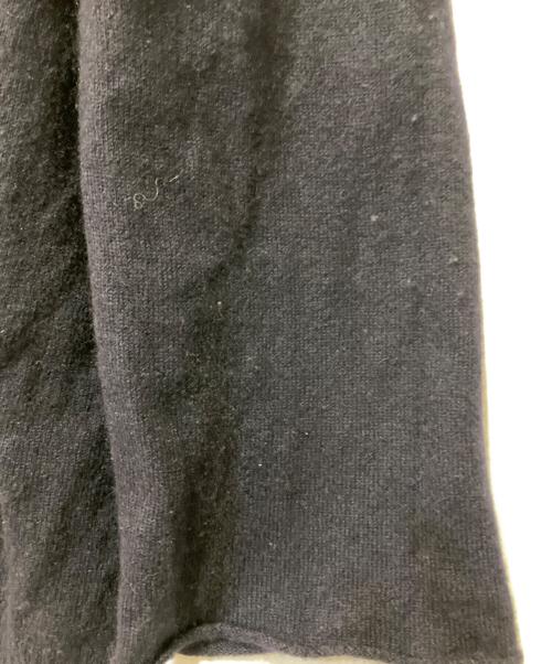 Yohji Yamamoto pour homme（ヨウジヤマモト プールオム）Yohji Yamamoto pour homme (ヨウジヤマモト プールオム) カシミヤ混クルーネックカーディガン ネイビー サイズ:3の古着・服飾アイテム