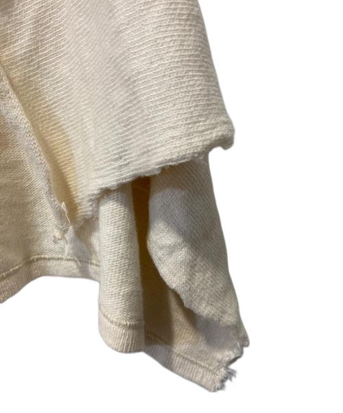 Y's（ワイズ）Y's (ワイズ) アシンメトリーカーディガン アイボリー サイズ:２の古着・服飾アイテム