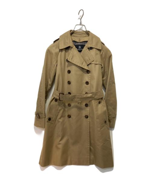 Aquascutum（アクアスキュータム）Aquascutum (アクアスキュータム) ライナー付トレンチコート ベージュ サイズ:4の古着・服飾アイテム