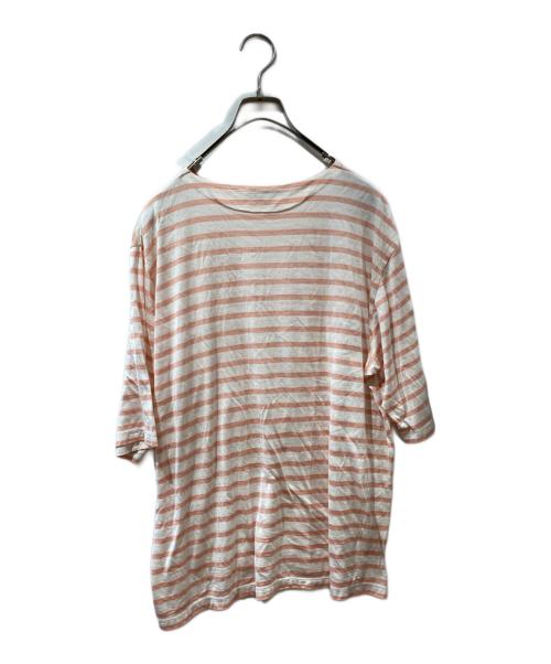 MAATEE&SONS（マーティーアンドサンズ）MAATEE&SONS (マーティーアンドサンズ) SILK BOAT SHORT SLEEVE ベージュ サイズ:3の古着・服飾アイテム