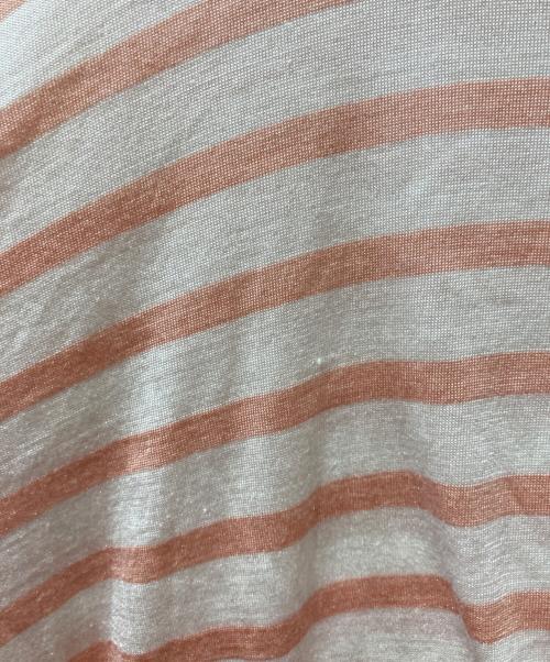 MAATEE&SONS（マーティーアンドサンズ）MAATEE&SONS (マーティーアンドサンズ) SILK BOAT SHORT SLEEVE ベージュ サイズ:3の古着・服飾アイテム