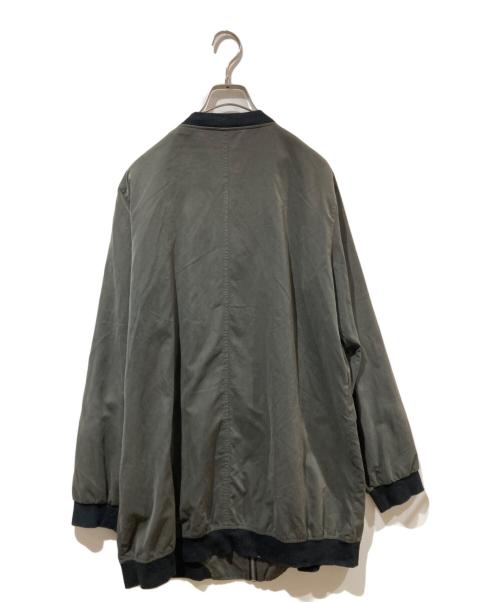 PIECES（ー）PIECES (ー) ブルゾン グリーン サイズ:XLの古着・服飾アイテム