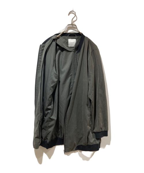 PIECES（ー）PIECES (ー) ブルゾン グリーン サイズ:XLの古着・服飾アイテム