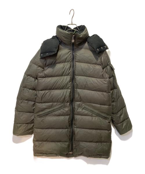 MONCLER（モンクレール）MONCLER (モンクレール) ダウンコート オリーブの古着・服飾アイテム