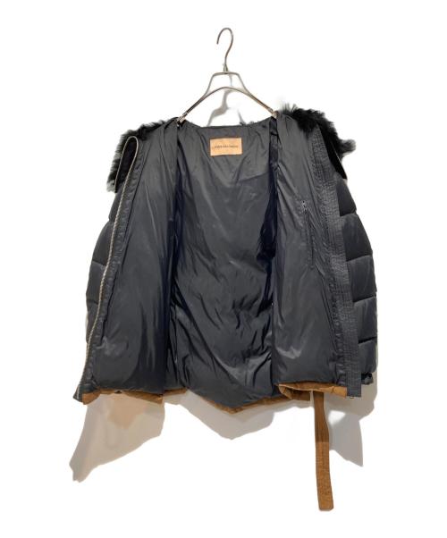 yves salomon（イヴサロモン）yves salomon (イヴサロモン) ダウンジャケット ブラック サイズ:34の古着・服飾アイテム