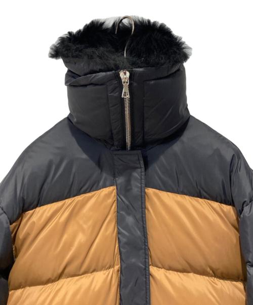 yves salomon（イヴサロモン）yves salomon (イヴサロモン) ダウンジャケット ブラック サイズ:34の古着・服飾アイテム