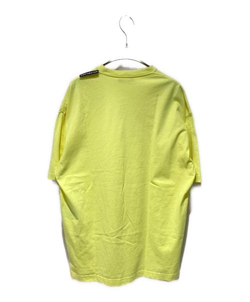 BALENCIAGA（バレンシアガ）BALENCIAGA (バレンシアガ) ロゴタブ Tシャツ イエロー サイズ:Sの古着・服飾アイテム