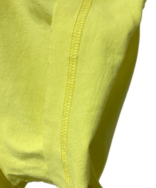 BALENCIAGA（バレンシアガ）BALENCIAGA (バレンシアガ) ロゴタブ Tシャツ イエロー サイズ:Sの古着・服飾アイテム