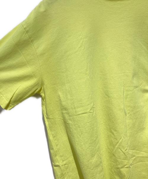 BALENCIAGA（バレンシアガ）BALENCIAGA (バレンシアガ) ロゴタブ Tシャツ イエロー サイズ:Sの古着・服飾アイテム