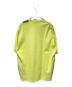 BALENCIAGA (バレンシアガ) ロゴタブ Tシャツ イエロー サイズ:S：23000円